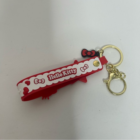 Sanrio Wristlet Keychain 3 different Characters Kuromi, Hello Kitty, Cinnamaroll - Picture 8 of 9